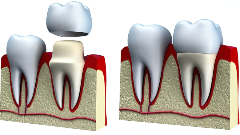عيوب طربوش الأسنان
